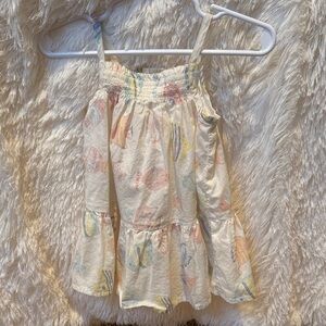 GAP Kids Cream Dress with Pastel Accents